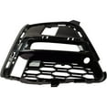 thumbnail image 4 of For BMW 320i/330e 2020 2021 2022 Fog Light Bezel Passenger Side | Front | Black | Made of ABS Plastic | With M Sport Package | Replacement For BM1039211 | 191275685969, 51118069372, 4 of 5