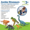 thumbnail image 5 of Learning Resources LER0786 Dinosaures Géants Ensemble de 5, 5 of 5