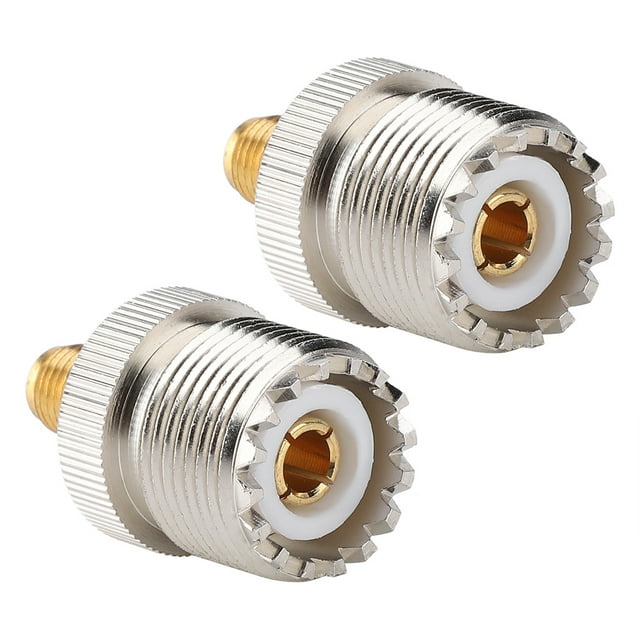 Adaptateur Coaxial RF, Connecteur UHF Résistance à l'Acide Résistance Haute Température Faible Perte pour Bureau pour Maison
