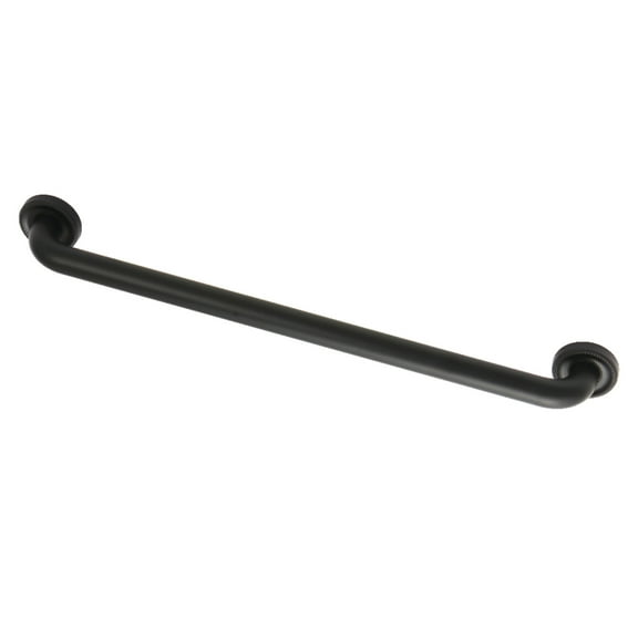Kingston Brass DR914240 Camelon 24-Inch X 1-1/4-Inch OD Grab Bar, Matte Black