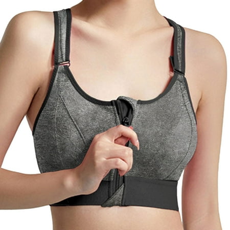 

Womens Sports Bras Strappy Padded Medium Support Yoga Workout Bras For Women