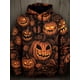 thumbnail image 2 of Sudadera con capucha con estampado de calabaza de Halloween para hombre, sudadera con impresión 3D para deportes al aire libre, sudadera cálida, moda urbana, sudadera con capucha informal de hip hop p, 2 of 5
