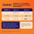 thumbnail image 6 of Infants' Motrin Liquid Ibuprofen Medicine Drops, Berry, 0.5 fl. oz, 6 of 10