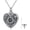 A-oxidation Black Sunflower-locket Only, variant on Cremation Jewelry for Ashes, Sterling Silver Urn Necklace for Ashes Women Men, Cherish Memories Urn Jewelry to Keep Someone Near to You