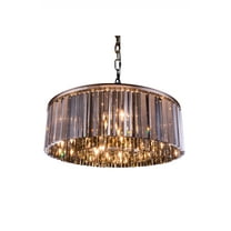 Elegant Lighting Sydney 44" 10 Light Royal Crystal Chandelier
