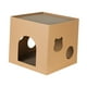 thumbnail image 1 of Casa de Gato Fernando Rascador de Cartón Caja de Cama para Gatos Marrón S, 1 of 8