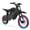 Black, variant on Eskute Electric Dirt Bike for Teens Adults, Electric Motorcycle 48V23Ah, Mid-Drive Motor 3500W Peak 38mph 53-Mile Range, Hydraulic Nitrogen Dual Shock Absorbers Red with Lock, UL2849
