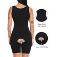 thumbnail image 3 of Full Body Shaper for Women Waist Cincher Tummy Slimming Seamless Shapewear Open Bust Bodysuit, 3 of 4