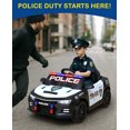thumbnail image 2 of LIGIANT 12V Kids Ride On Police Car with Remote, Siren, Lights & Music, Electric Toy for Ages 3–6, 2 of 7