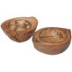 thumbnail image 1 of 2pcs Candle Holders Candle Containers Coconut Shell Candle Holder for Candles Making, 1 of 2