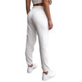 thumbnail image 5 of TheFound Women Pants Female Trousers Solid Color Elastic High Waist Sweatpants, 5 of 5
