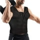thumbnail image 4 of Naiovety Chaleco de corsé de entrenamiento de cintura para hombres para pérdida de peso Faja corporal de neopreno caliente con camiseta sin mangas con Ropa Deportiva, Zapatos negro METRO Naiovety OD014640-01, 4 of 6