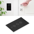 thumbnail image 3 of Smart WiFi Curtain Switch With Timing Panel, Remote Control And  Touch, Compatible WithAssistant, Easy Installation, For Home And Office, 3 of 8