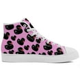 thumbnail image 4 of Aidianart Womens Duck High Top Shoes High Top Canvas Sneakers Size 14, 4 of 5