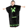 thumbnail image 1 of Manta con capucha de forro polar Minecraft para niños y adolescentes, 1 of 6
