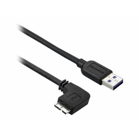 StarTech 1m (3ft) Slim Micro USB 3.0 Cable - Left-Angle Micro-USB price history on PriceWatchPro