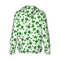 thumbnail image 3 of Haiem St Patrick's Day4 UPF 50+ Fishing Shirts for Men Long Sleeve UV Sun Protection Hoodie Non-Mask Outdoor Hiking Shirts, 3 of 9