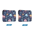thumbnail image 7 of FORMRS 13-13.3 inch Laptop Sleeve Case Soft Carrying Quilted Computer Bag Cover, Yellow Jellyfish, 7 of 7