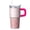 Texture-86, variant on 20oz Insulated Travel Cup Stainless Steel With Handle Geometric Double Wall Leak Proof Tumbler Comes With Straw Lid
