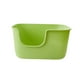 thumbnail image 5 of Inodoro abierto para gatos, lavabo grande para arena para gatos, fácil de limpiar, orinal para gatos pequeños y medianos, gatos de interior, animales Verde, 5 of 8