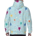 thumbnail image 5 of Hoodies for Men - starfish seahorses air bubbles Long Sleeve Comfrt Men'S Fashion Hoodies & Sweatshirts, Sweatshirts for Men Hoodies Pullover Clothing Clothes with Pouch, 5 of 7