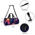 thumbnail image 5 of Jellyfish Gym Bag, Luggage Bag, Carry on Bag: Versatile Travel Tote, Size 17.7 Inches, with Interior Zipper Pocket & Large Capacity., 5 of 6