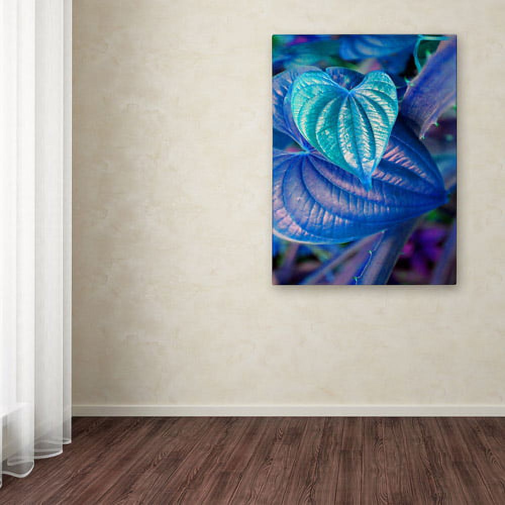 Trademark Fine Art "Neon Hearts" Canvas Wall Art by Patty Tuggle