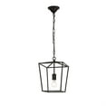 thumbnail image 3 of Living District Maddox 1-Light Transitional Metal Pendant in Black, 3 of 3
