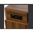 thumbnail image 4 of 24"-118" Extendable Dining Table with Storage for 2-12 People, Modern Space-Saving Extra Long Wood Folding Table with USB & AC Outlets, Multifunctional Conference Meeting Table, Walnut, 4 of 9
