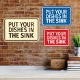 thumbnail image 4 of Signs ByLITA Classic Framed Put Your Dishes in the Sink Sign (Black) - Large, 4 of 6