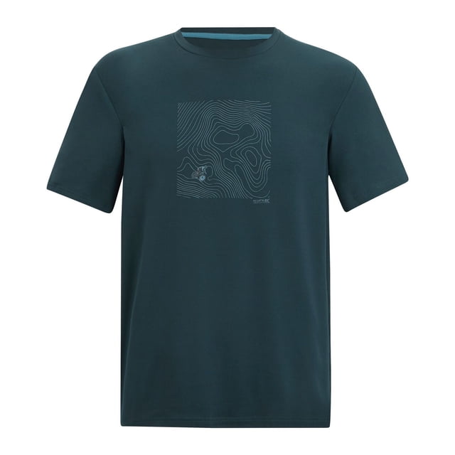 Regatta T-Shirt Extensible Fingal Sunset pour Hommes