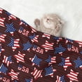 thumbnail image 2 of Rocae American Stars1 for Pet Blanket Dog Blanket Cat Blanket Soft Sleep for Small Medium Pet-Medium, 2 of 8