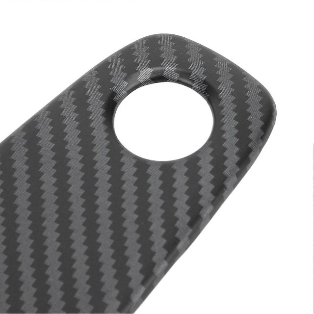 Front Reading Light Panel Cover Decorative Roof Reading Light Frame Trim Sticker for Refresh 2024 Highland Glossy Black