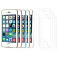 thumbnail image 1 of 5pcs Colors Ultra-thin Clear TPU Back Cases Covers & 5pcs Tempered Glass Screen Protectors Films Set for 4.7-inch, 1 of 6