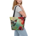thumbnail image 2 of Balery Hummingbird Floral Paradise Bolsa de Hombro con Diseño, Bolsa Grande y Duradera, Bolsa Versátil para Compras, 2 of 6