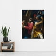 thumbnail image 2 of Jacopo Ligozzi Christ Carrying Cross Religious Painting Extra Large XL Wall Art Poster Print, 2 of 3