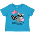 thumbnail image 3 of Inktastic Stealin' Your Heart Cute Raccoon Boys or Girls Toddler T-Shirt, 3 of 5