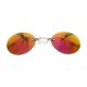 thumbnail image 1 of Gafas Retro Redondas De Tres Colores Con Clip Para La Nariz 2025 Nuevas Gafas De Sol Morpheus Gafas De Sol Sin Montura Para Hombre A La Moda, 1 of 3