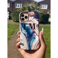 thumbnail image 2 of Personalised Luxe Marble Initials iPhone 14 Pro Max Case,iPhone 15, 2 of 5