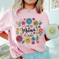 thumbnail image 2 of Spanish Mothers Day Sweatshirt, Retro Madre Shirt, Floral Mama Sweater/Hoodie, Mothers Day Gift, Mama gift, Retro Mama, 2 of 2
