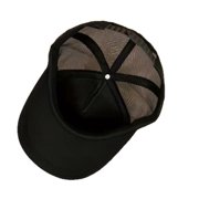 American Flag Baseball Cap, Black