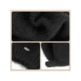 thumbnail image 4 of Deago Women French Beret Hat Knit Warm Beanie Cap Classic Solid Color Autumn Winter Hats (Black), 4 of 8