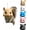 Beige, variant on Squirrel Head Feeder, Funny Outdoor Hanging Wildlife & Squirrel Feeders for Yard Garden Decoration, Cute Animal Face Novelty Yard Art, Perfect Fall & Holiday Gift for Gardeners (Black)