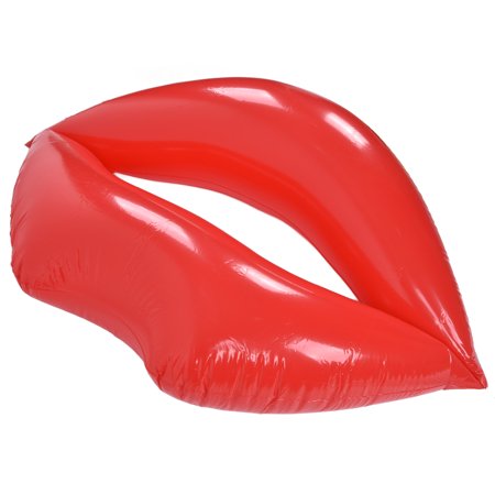 Inflatable Red Lip Couch Pool Float, Increase Pressure Resistant Red ...