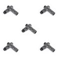 thumbnail image 1 of Naiovety 2 uds clavijas antideslizantes para bicicleta Pedal de pie de plomo antideslizante para bicicleta de aleación de aluminio resistente y Type2 NO2, 1 of 6