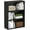 Americano, variant on PASIR Book Shelf, 3-Tier Bookshelf, Storage Shelves Bookcase, 9.7 x 23.7 x 31.5, for Living Room, Bedroom, Home Office, Maple
