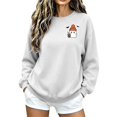 thumbnail image 5 of Qingpeng Womens Halloween Sweatshirt Spooky Season Print Crewneck Oversized Long Sleeve Oversized Fall Pullover Tops Loose Comfy Shirts, 5 of 6