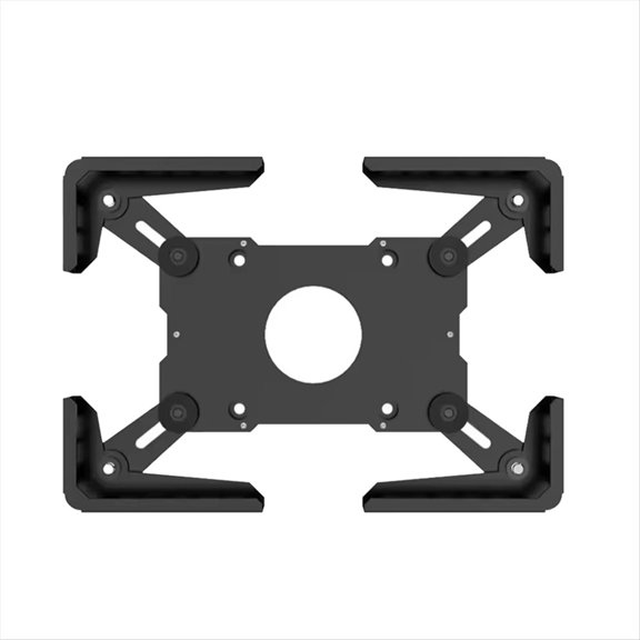 Wall Mount Tablet Enclosure Adjustable Holder Bracket Hanging or Desktop Stand UTC-13 Bl ywm58