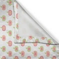 thumbnail image 3 of Ambesonne Pastel Kitchen Curtains, Apple Fruits Soft Colored, 55"x45", Coral Pastel Pink Green, 3 of 3