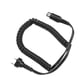 thumbnail image 5 of Cable de alimentación para pieza de mano para taladro de u?as, duradero, resistente a la oxidación, con dise?o de tres enchufes, cable de pieza de mano para taladro de u?as para pieza de(negro) Ecomeon no, 5 of 5